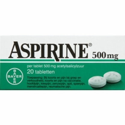 ASPIRINE 500 MG 20 TABL